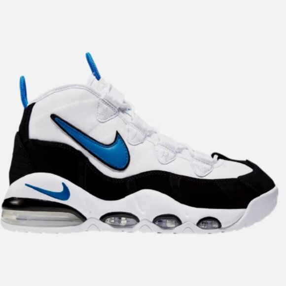 NIKE AIR MAX UPTEMPO 95 'WHITE PHOTO BLUE BLACK' "EXPEDITE SHIP" - Picture 3 of 4